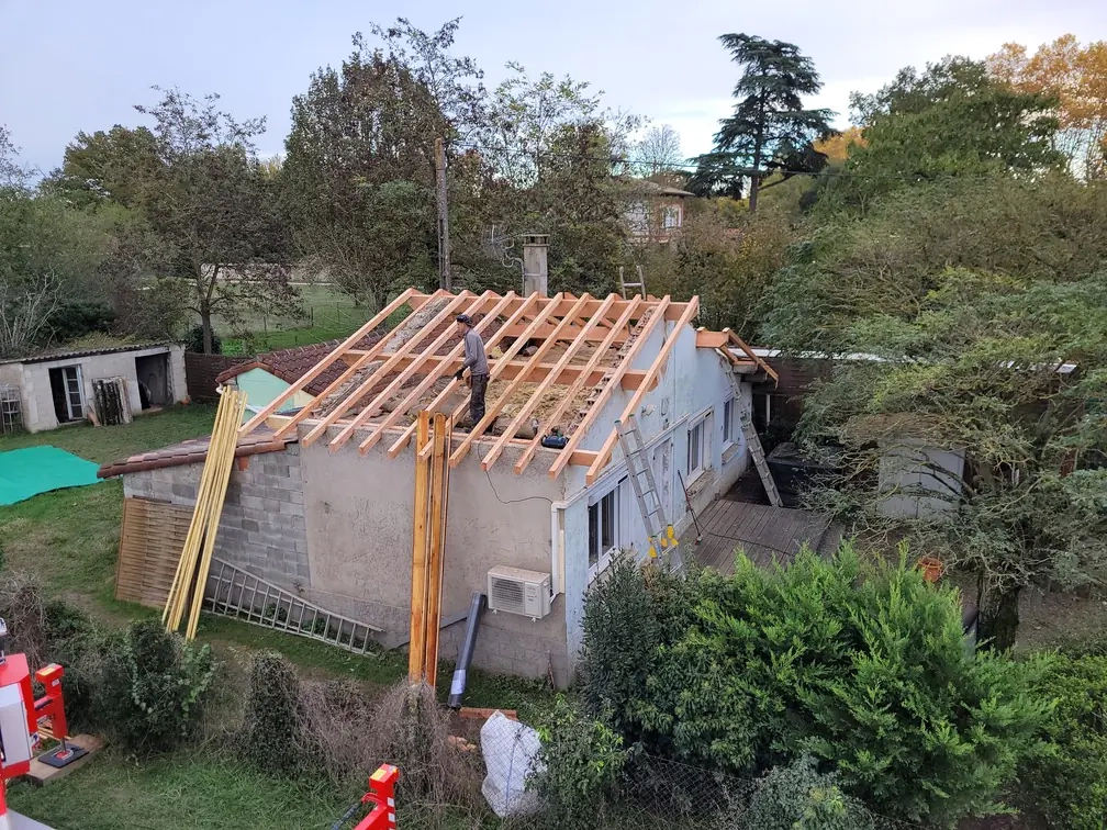 Rénovation d'une toiture à Buzet-sur-Tarn